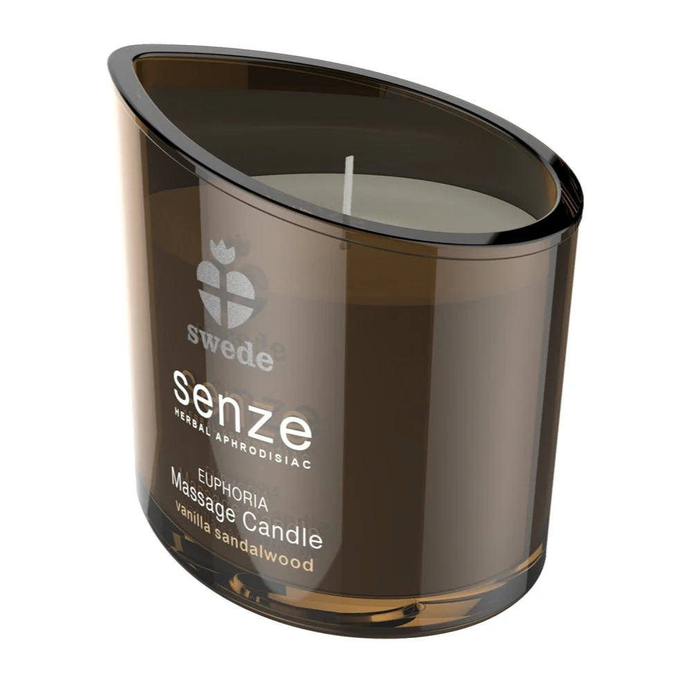 Senze Massage Candle świeca do masażu Vanilla Sandalwood 150ml - Image 3