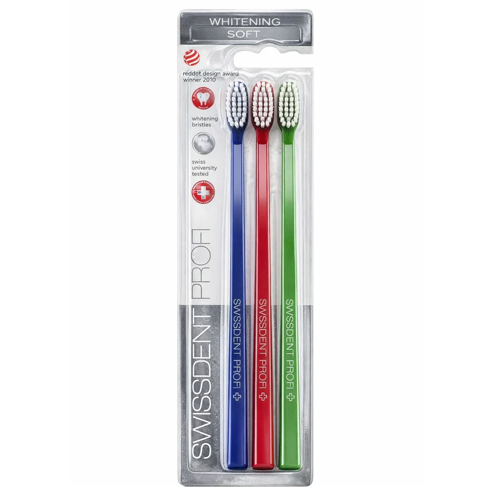 Profi Whitening Soft szczoteczka do zębów 2szt+1szt