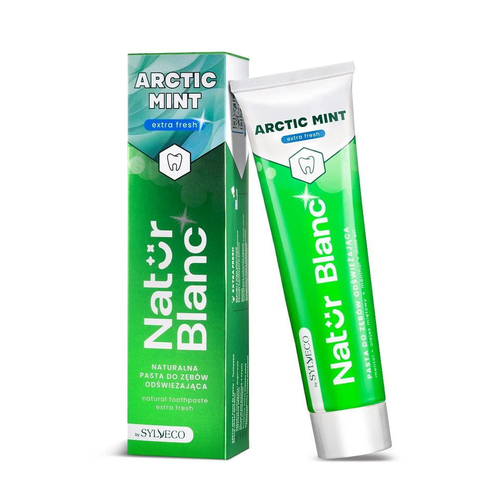 Natur Blanc odświeżająca pasta do zębów Arctic Mint 100ml - Image 2
