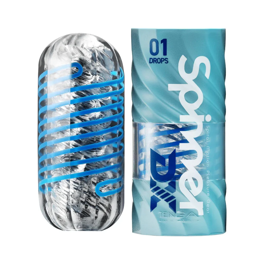 Spinner DX masturbator wielokrotnego użytku 01 Drops