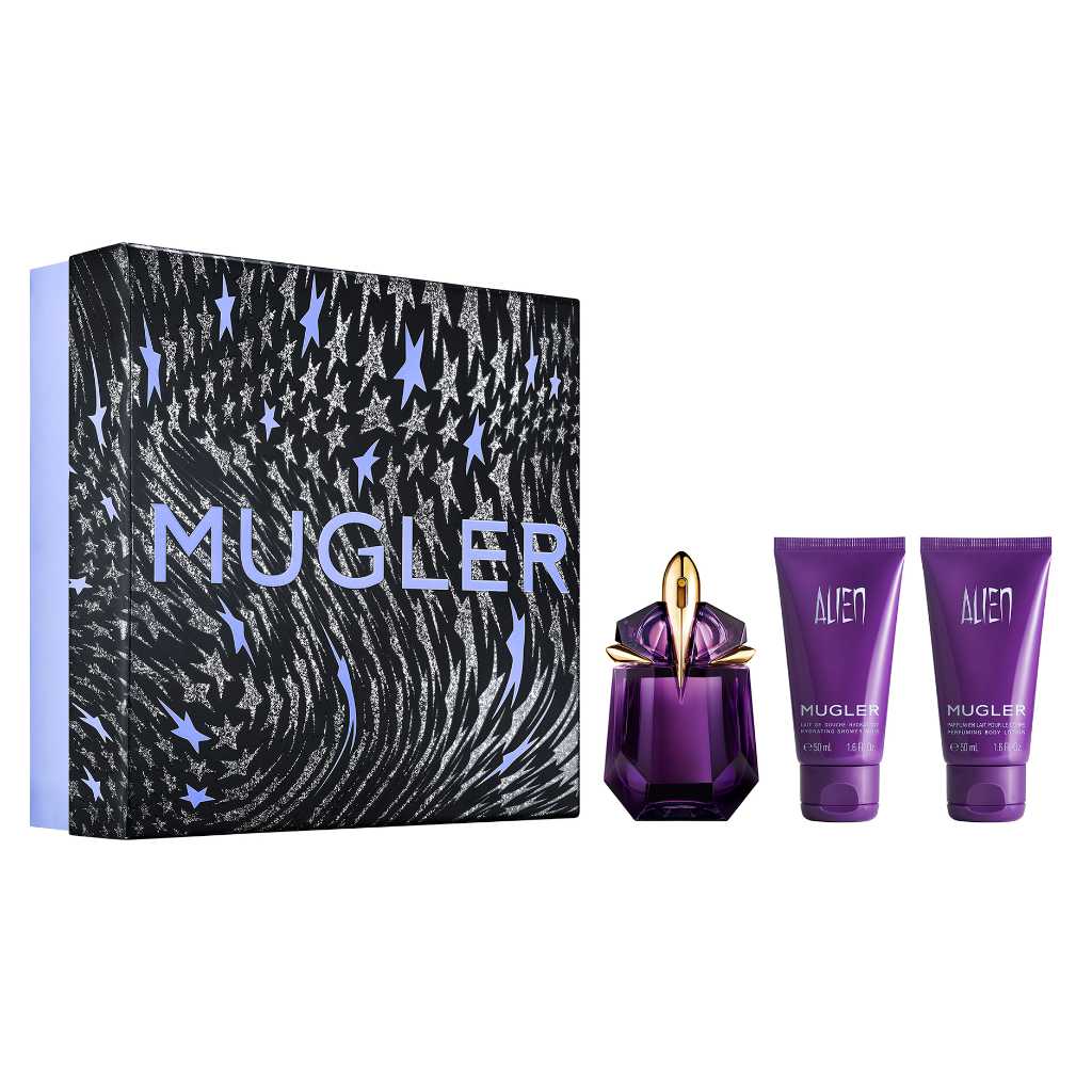 Alien zestaw woda perfumowana spray spray 30ml + żel pod prysznic 50ml + balsam do ciała 50ml