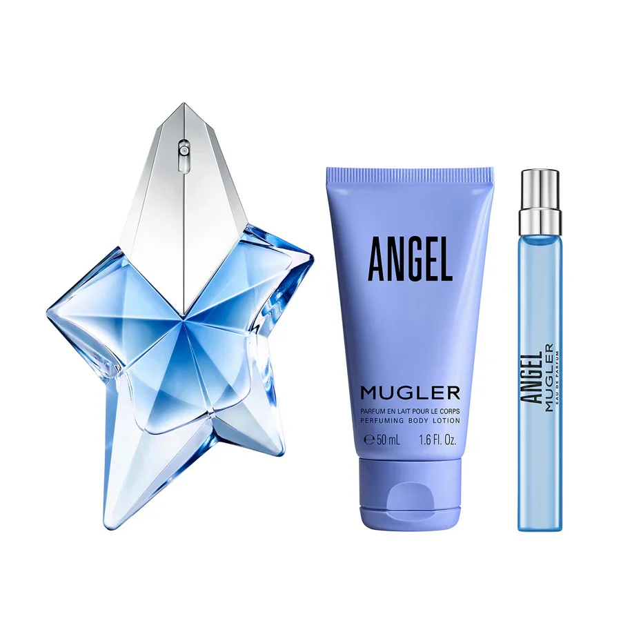 Angel zestaw woda perfumowana spray 50ml + balsam do ciała 50ml + woda perfumowana spray 10ml - Image 3