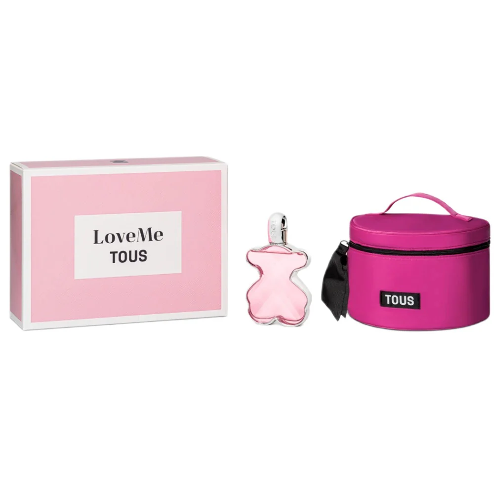 LoveMe zestaw woda perfumowana spray 90ml + kosmetyczka