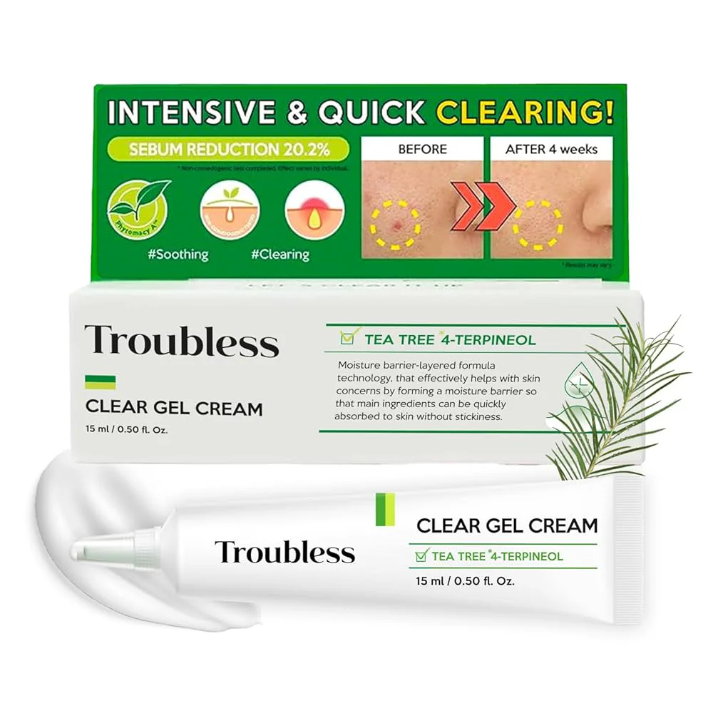 Clear Gel Cream punktowy żel na niedoskonałości 15ml - Image 2