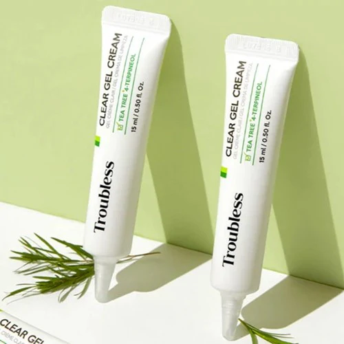 Clear Gel Cream punktowy żel na niedoskonałości 15ml - Image 3