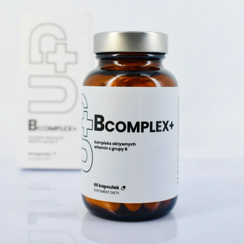 B Complex+ UP kompleks witamin z grupy B suplement diety 60 kapsułek - Image 3