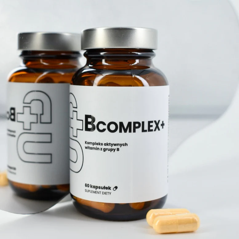 B Complex+ UP kompleks witamin z grupy B suplement diety 60 kapsułek - Image 4