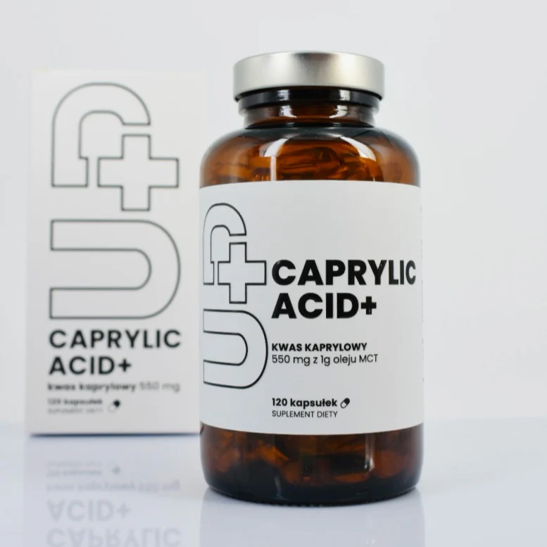 Caprylic Acid+ UP kwas kaprylowy suplement diety 120 kapsułek - Image 3