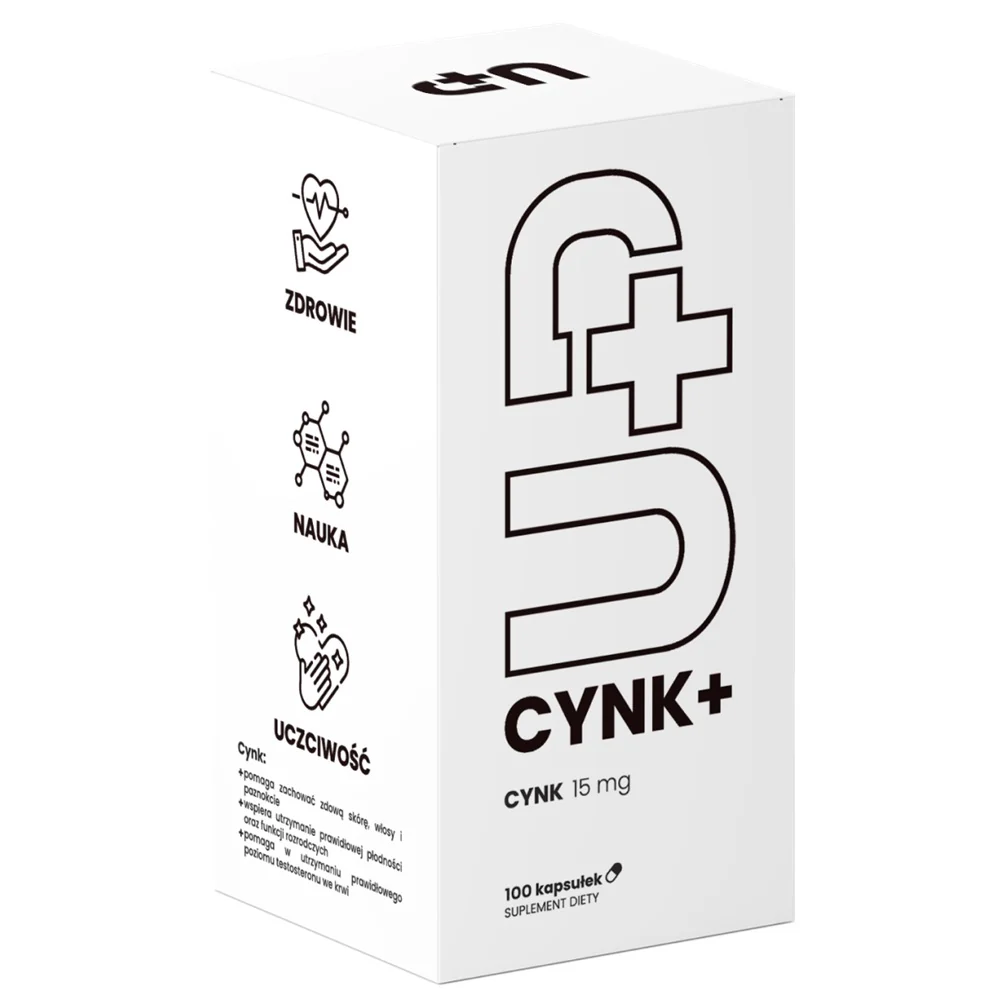 Cynk+ suplement diety 100 kapsułek