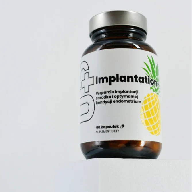 Implantation+ UP Nowe Życie implantacja zarodka suplement diety 60 kapsułek - Image 3