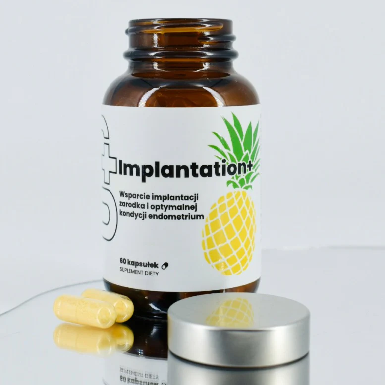Implantation+ UP Nowe Życie implantacja zarodka suplement diety 60 kapsułek - Image 5