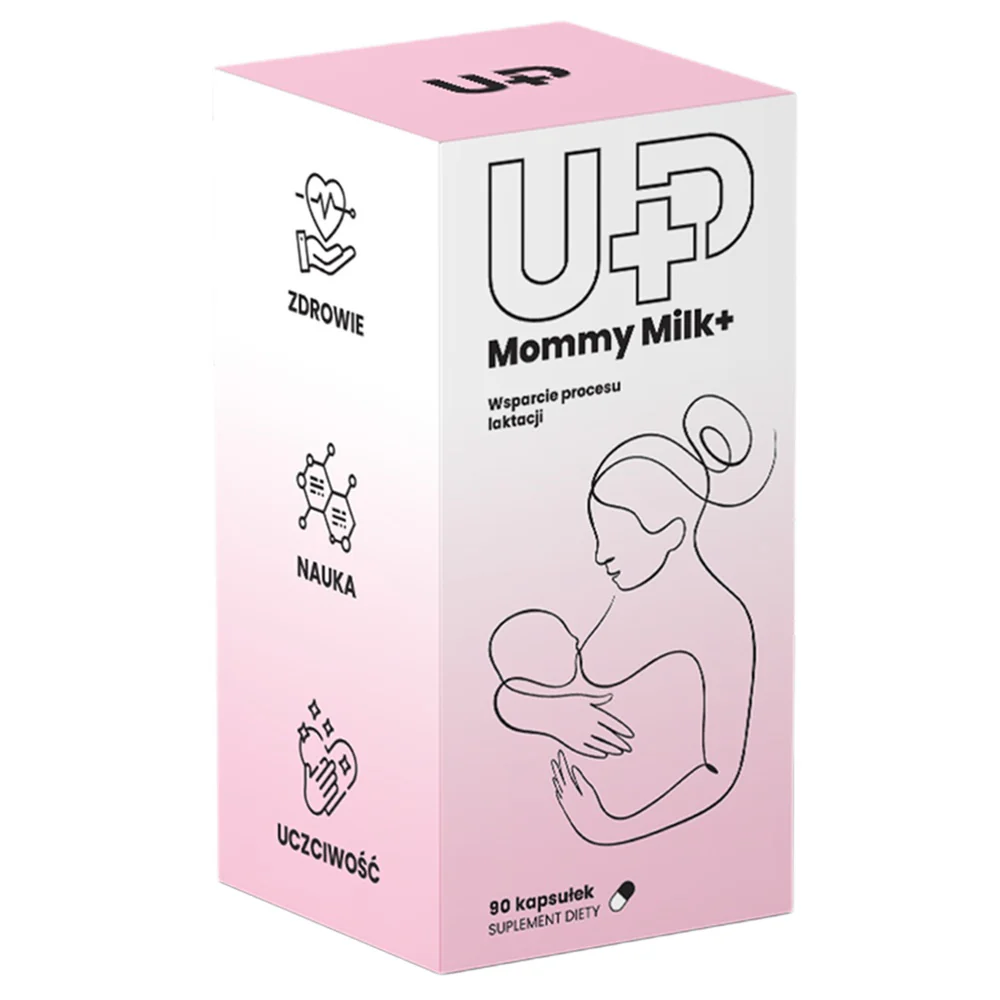 Mommy Milk+ UP wsparcie laktacji suplement diety 90 kapsułek