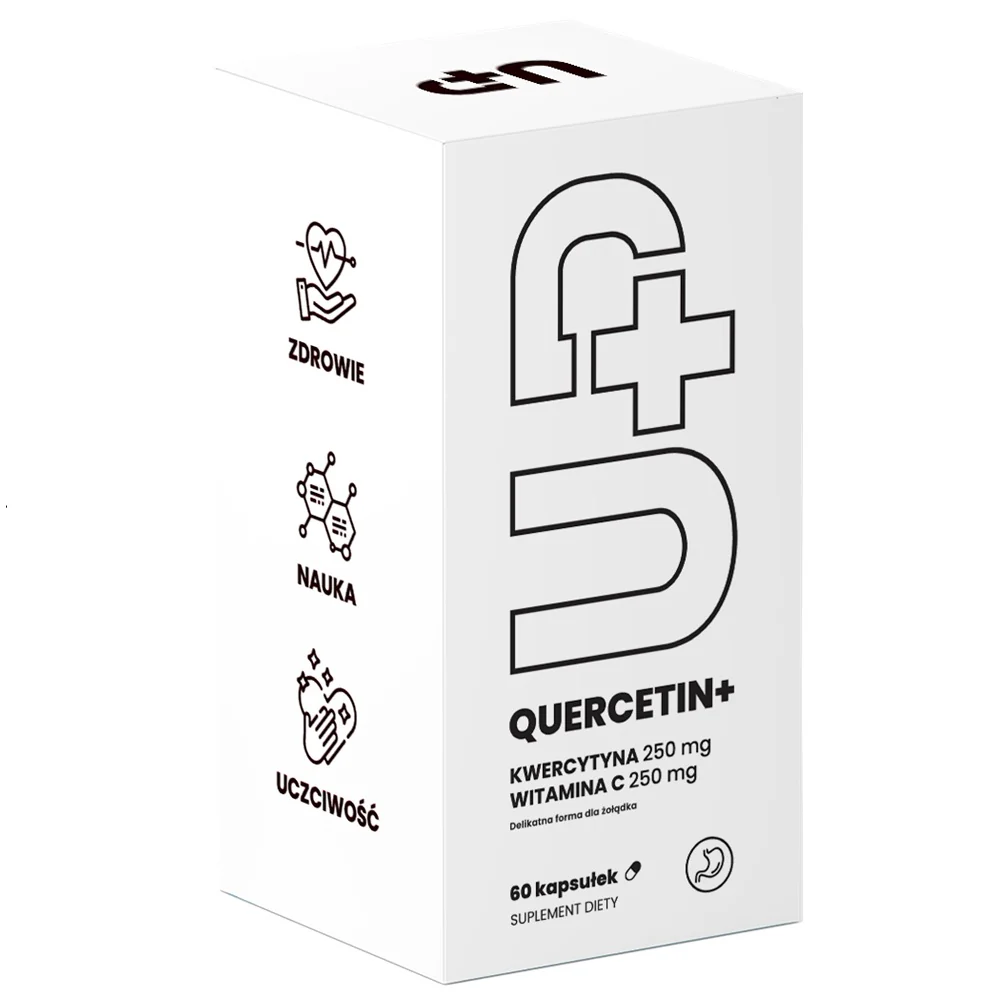 Quercetin+ UP kwercetyna suplement diety 60 kapsułek