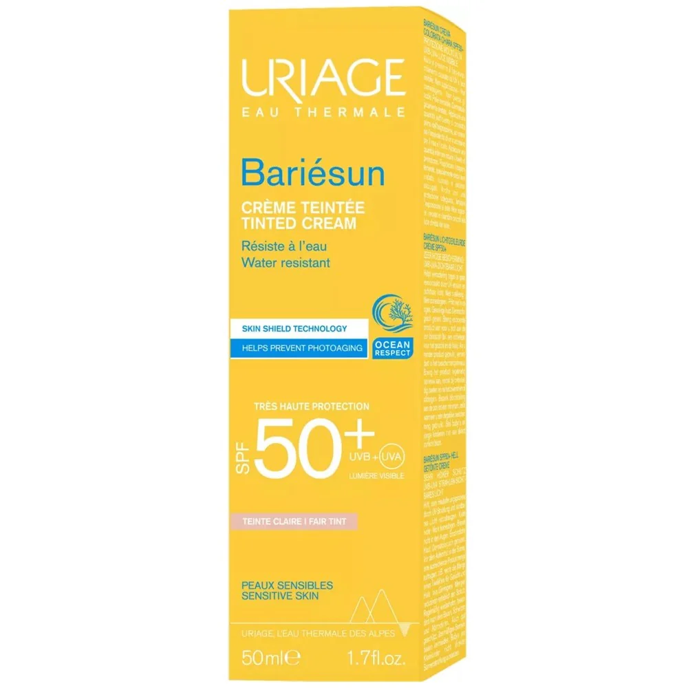 Bariesun Tinted Cream przeciwsłoneczny krem tonujący SPF50+ Jasny Beż 50ml - Image 3