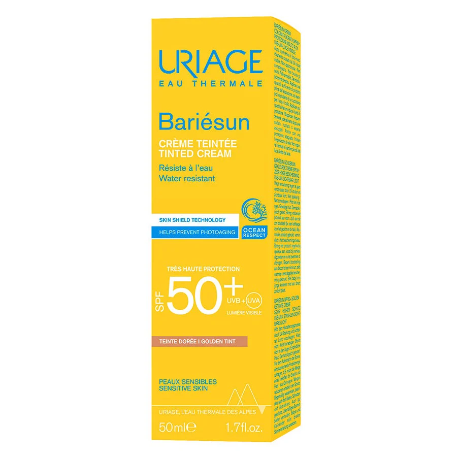 Bariesun Tinted Cream przeciwsłoneczny krem tonujący SPF50+ Złoty 50ml - Image 2