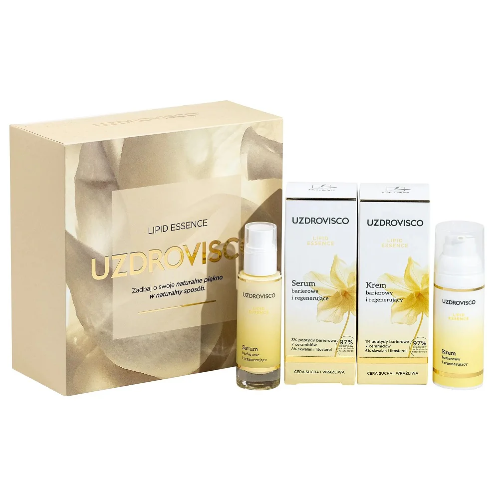 Lipid Essence zestaw krem barierowy 50ml + serum barierowy 30ml