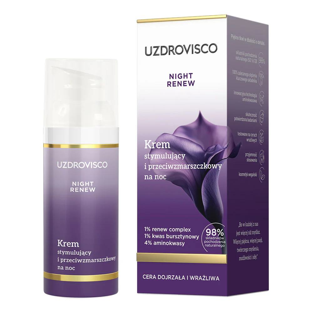 Night Renew krem stymulujący i przeciwzmarszczkowy na noc 50ml