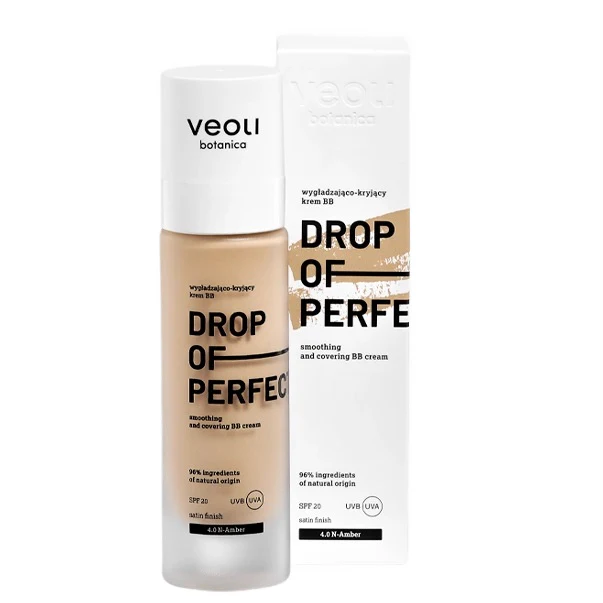 Drop Of Perfection SPF20 wygładzająco-kryjący krem BB o lekkiej formule 30ml - Image 10