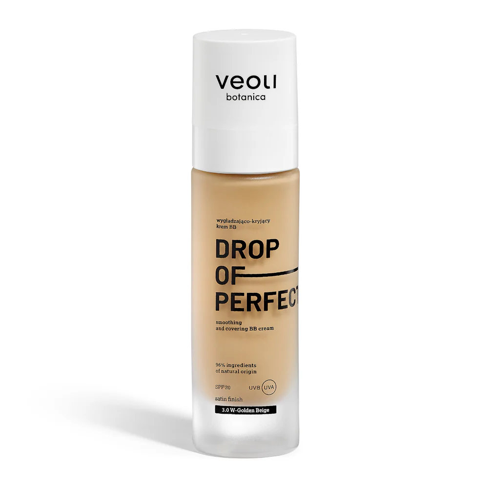 Drop Of Perfection SPF20 wygładzająco-kryjący krem BB o lekkiej formule 30ml - Image 15