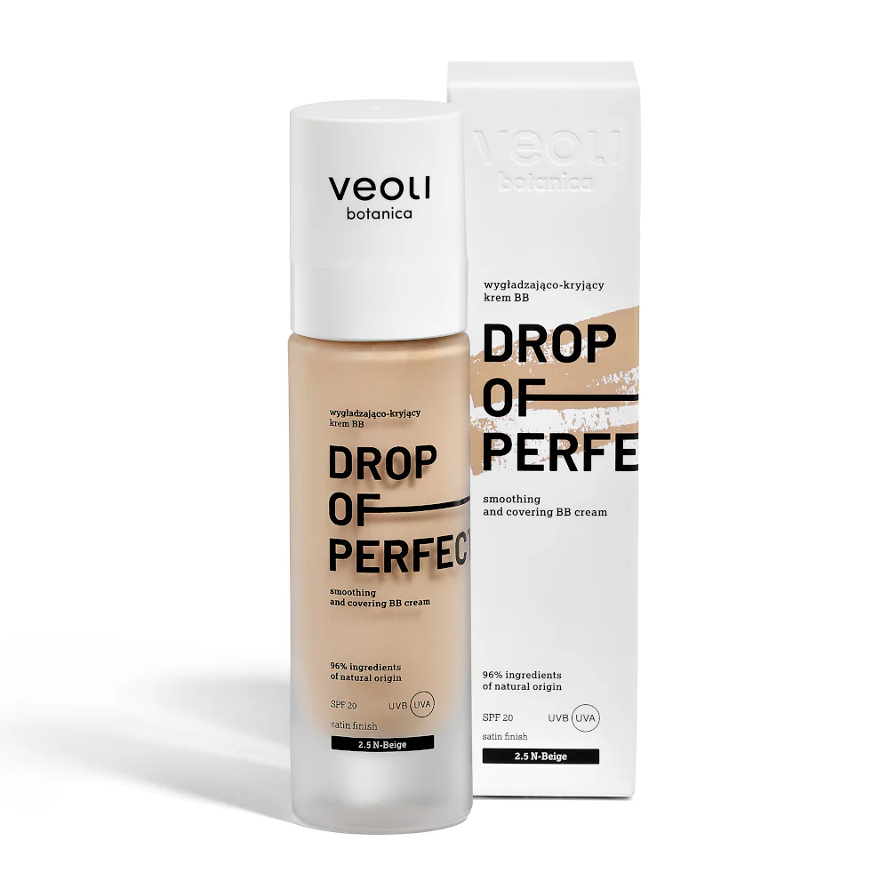 Drop Of Perfection SPF20 wygładzająco-kryjący krem BB o lekkiej formule 30ml - Image 2