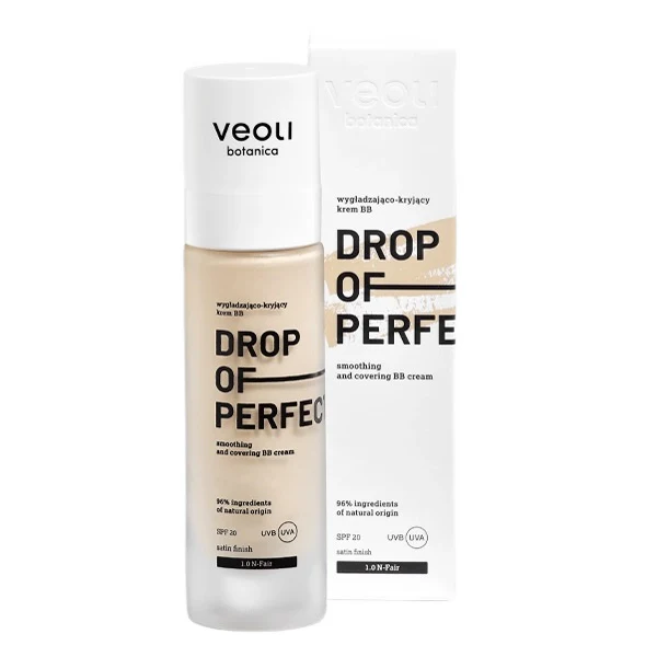 Drop Of Perfection SPF20 wygładzająco-kryjący krem BB o lekkiej formule 30ml - Image 9
