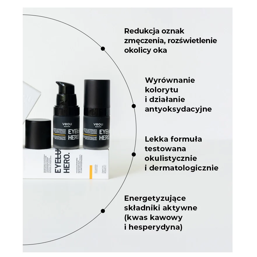 Eyeluminate Hero energetyzująco-rozświetlające serum pod oczy i na powieki 15ml - Image 3
