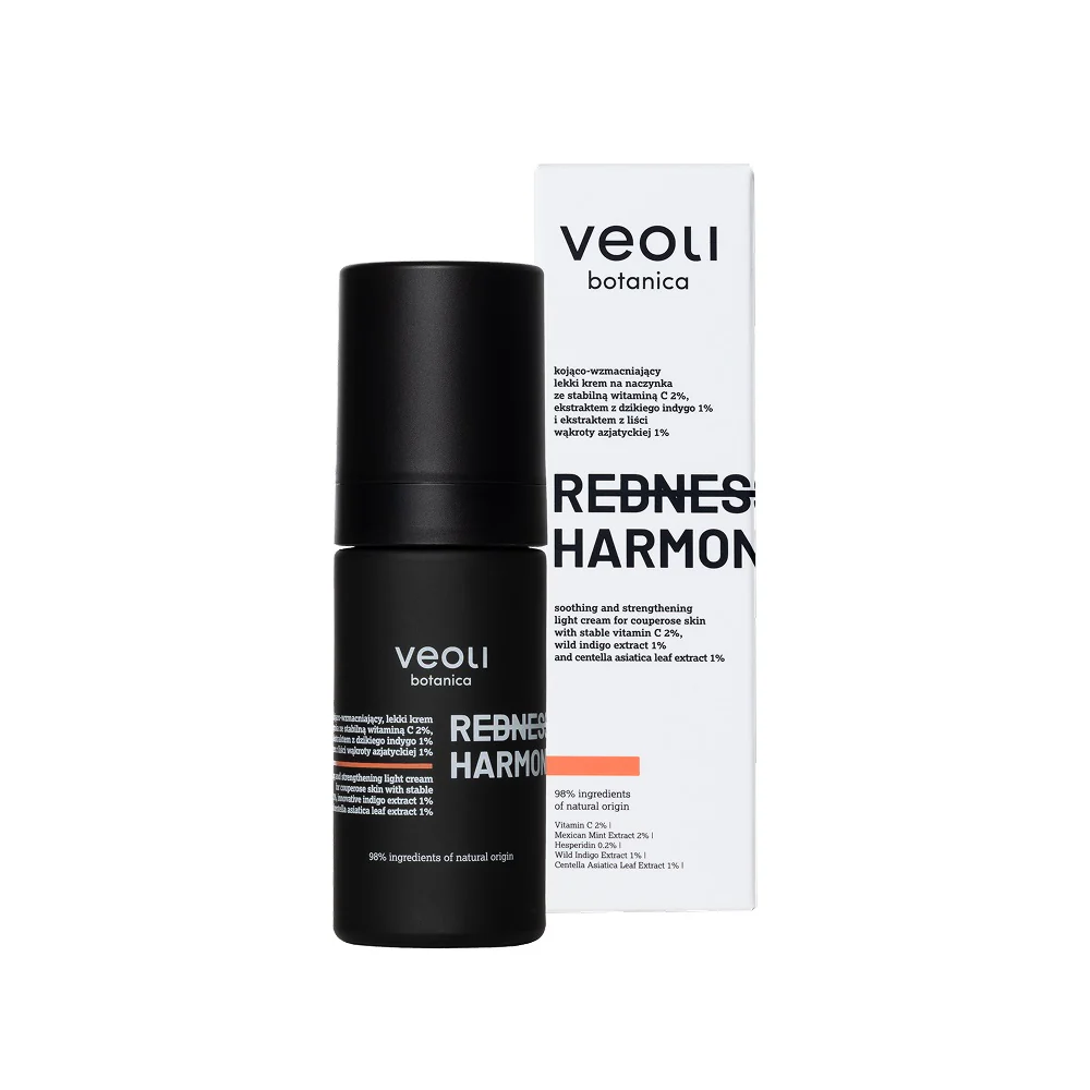 Redness Harmony kojąco-wzmacniający lekki krem na naczynka 30ml - Image 4