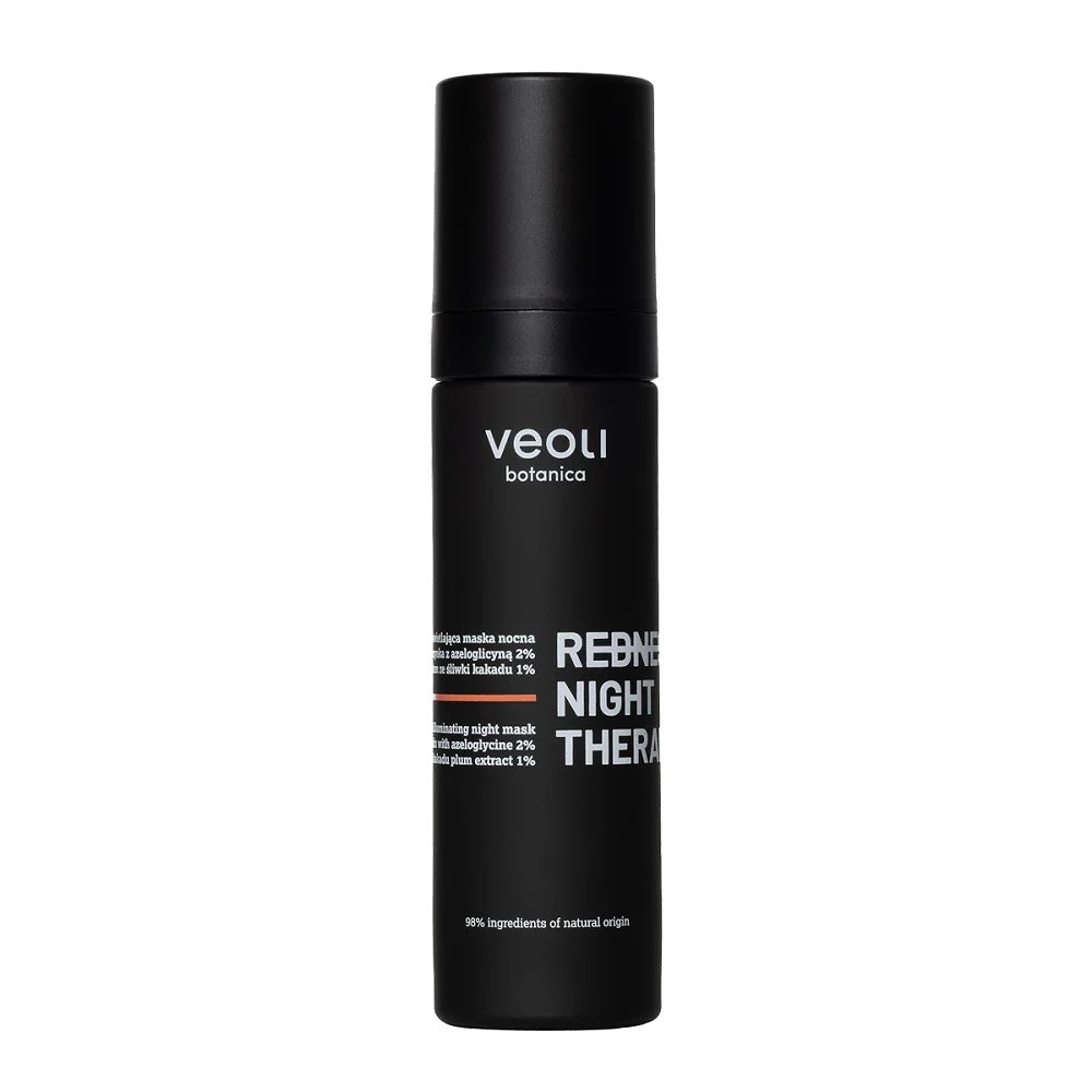 Redness Night Therapy kojąco-rozświetlająca maska nocna na naczynka 50ml