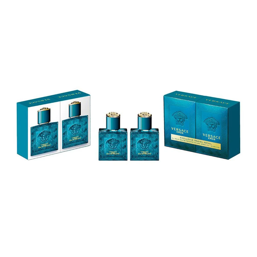 Exclusive Travel Retail Eros zestaw woda toaletowa spray 2x30ml