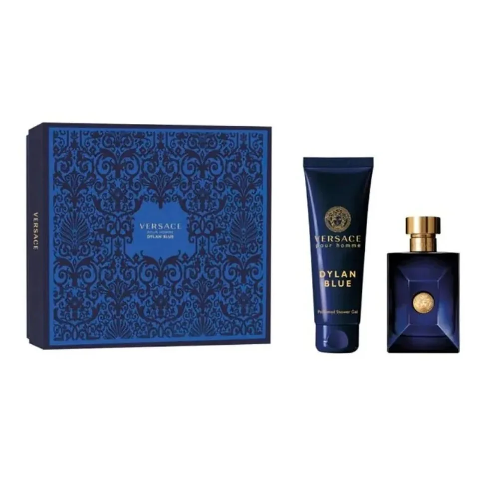 Pour Homme Dylan Blue zestaw woda toaletowa spray 50ml + żel pod prysznic 100ml