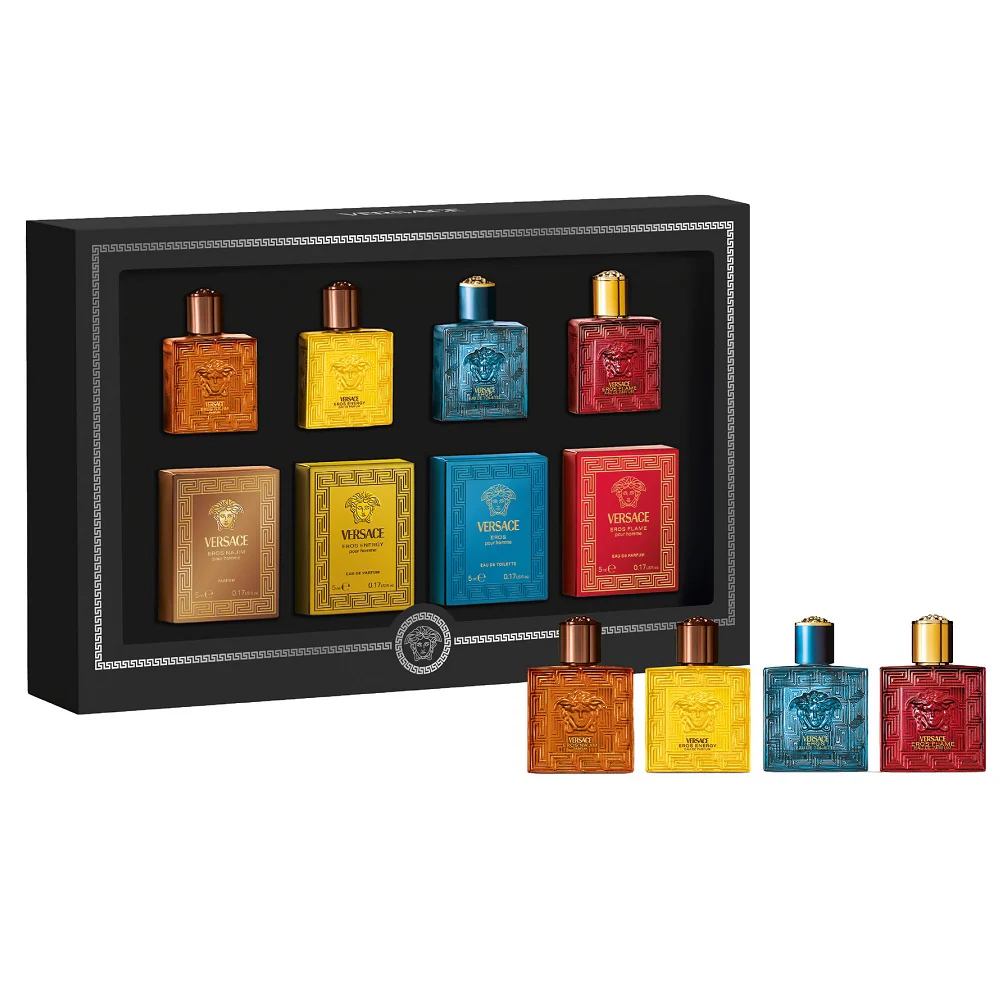 Pour Homme Eros Miniature zestaw miniaturowych perfum 4x5ml