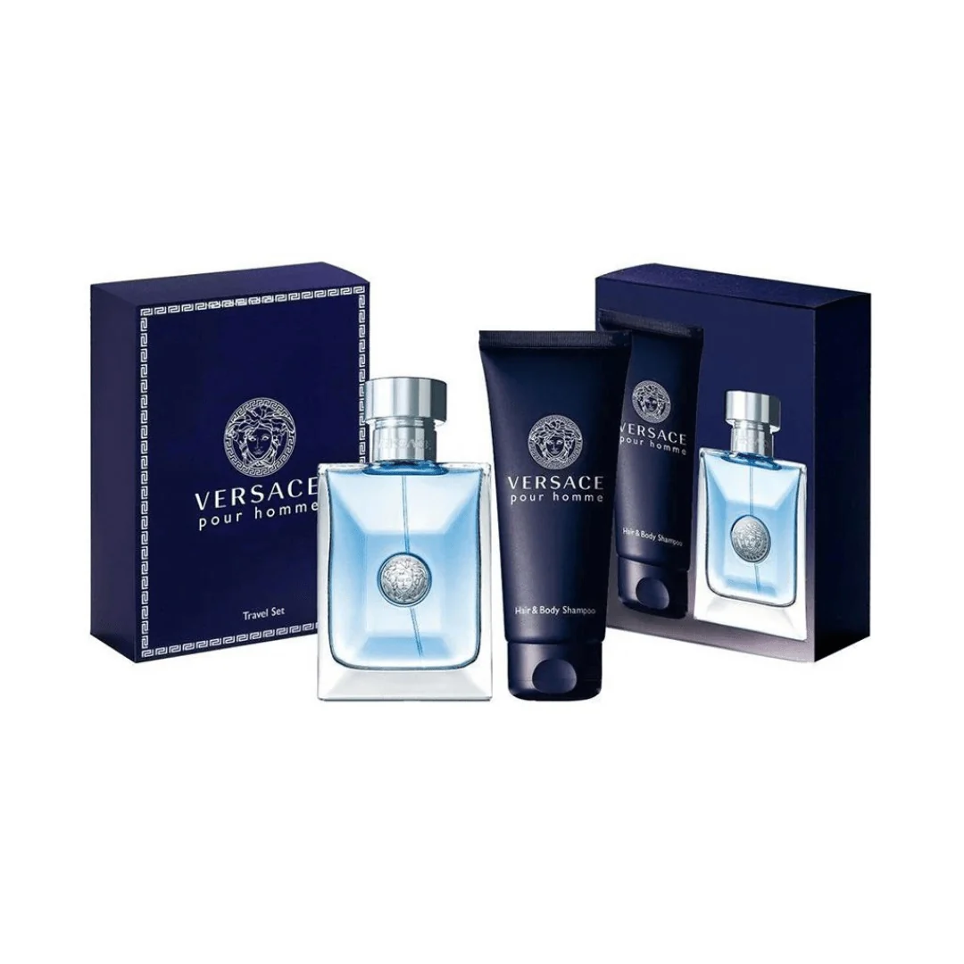 Pour Homme zestaw woda toaletowa spray 100ml + żel pod prysznic 100ml