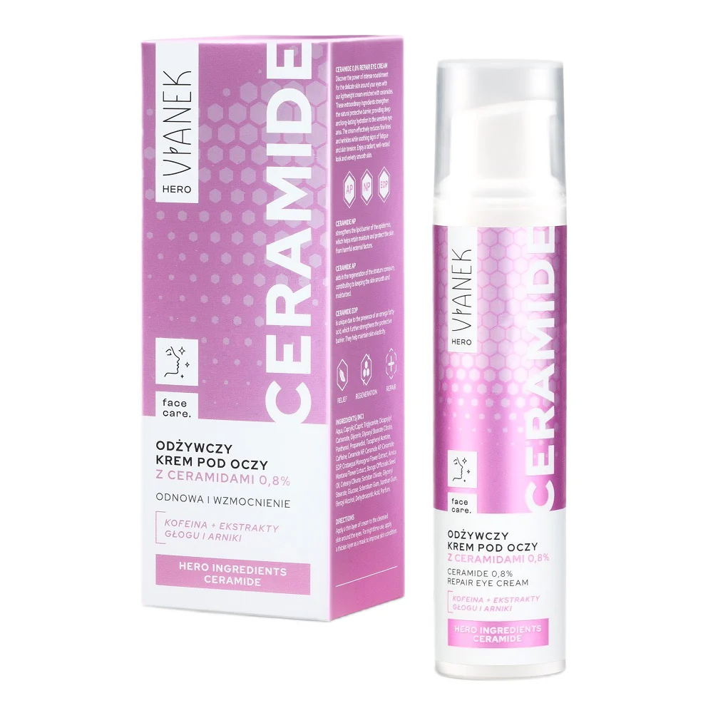 Hero odżywczy krem pod oczy z ceramidami 15ml - Image 2