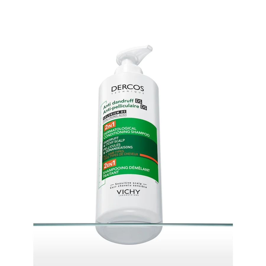 Dercos szampon przeciwłupieżowy z odżywką 2w1 390ml - Image 2