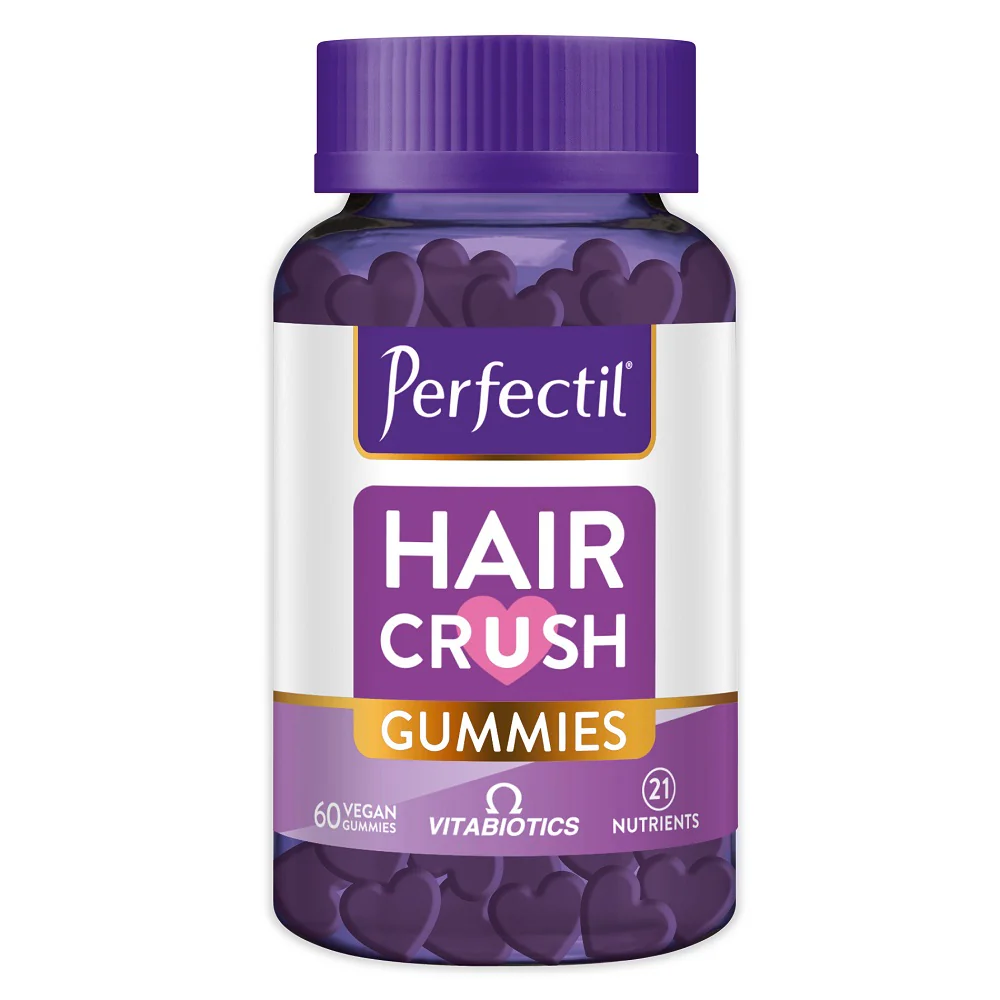 Perfectil Hair Crush suplement diety na zdrowe włosy 60 żelek