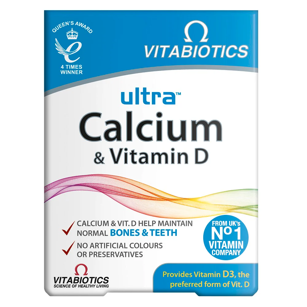 Ultra Calcium & Vitamin D suplement diety 30 tabletek