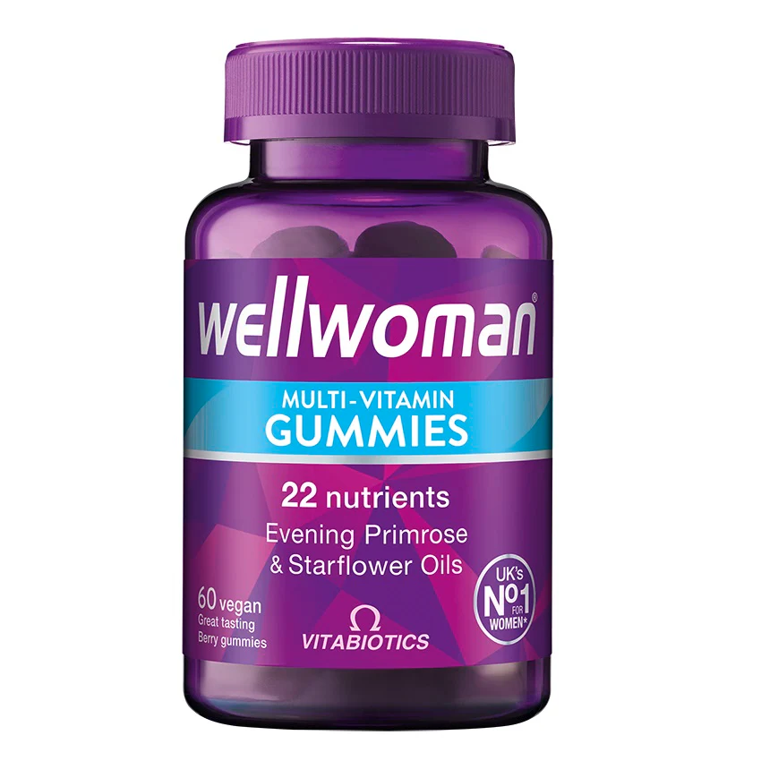 Wellwoman suplement diety wspierający zdrowie kobiet 60 żelek