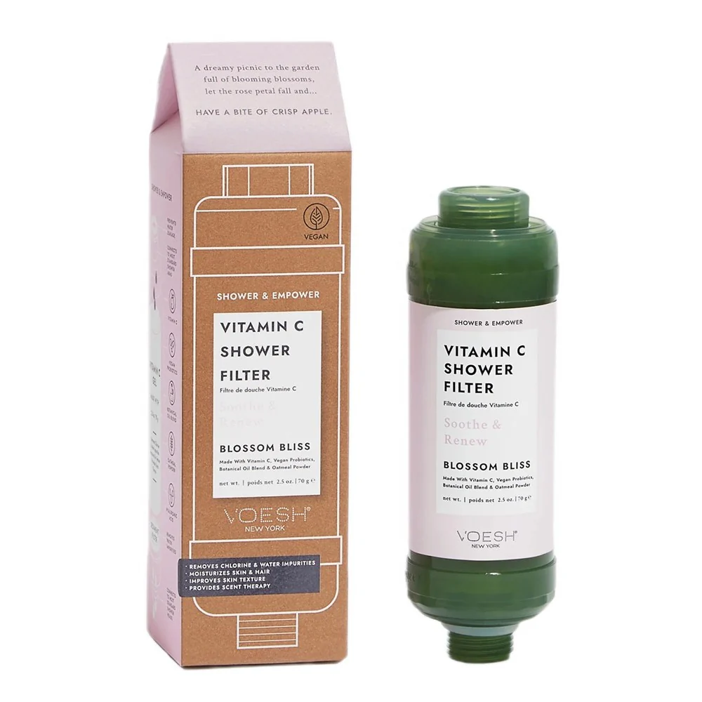 Vitamin C Shower Filter filtr prysznicowy z witaminą C do ciała i skóry głowy Blossom Bliss 70g