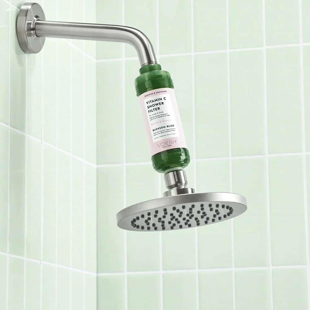 Vitamin C Shower Filter filtr prysznicowy z witaminą C do ciała i skóry głowy Blossom Bliss 70g - Image 3