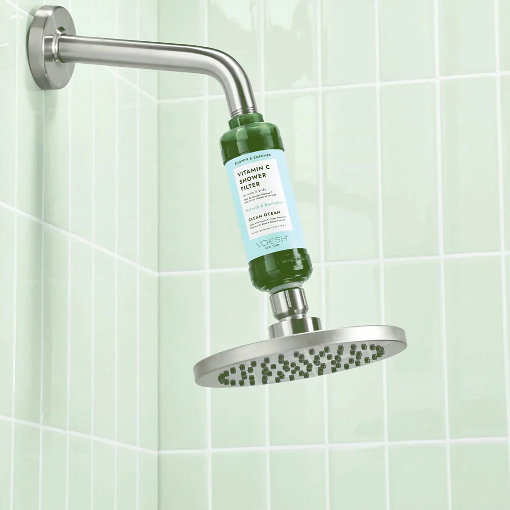 Vitamin C Shower Filter filtr prysznicowy z witaminą C do ciała i skóry głowy Clean Ocean 70g - Image 2