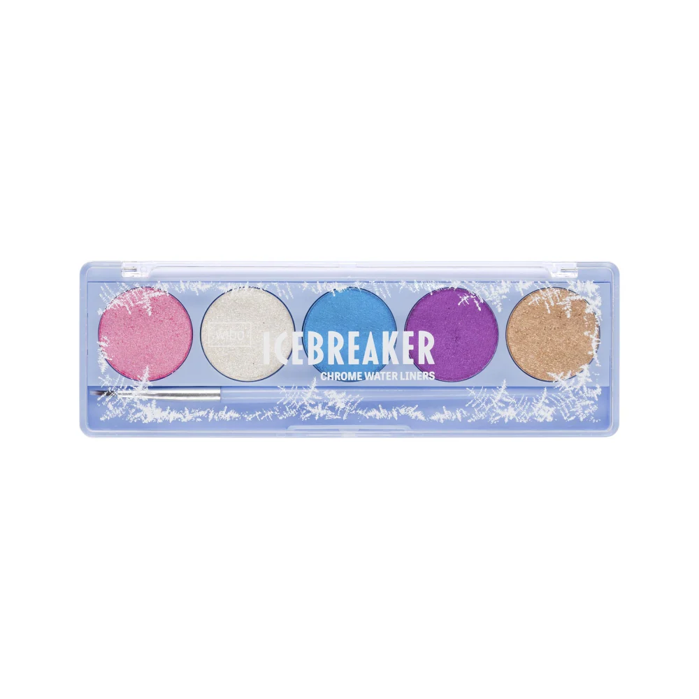 Icebreaker Chrome Water Liners paleta metalicznych eyelinerów 5g - Image 3