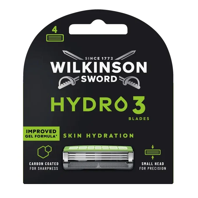 Hydro 3 Skin Hydration wkład z 3 ostrzami 4szt