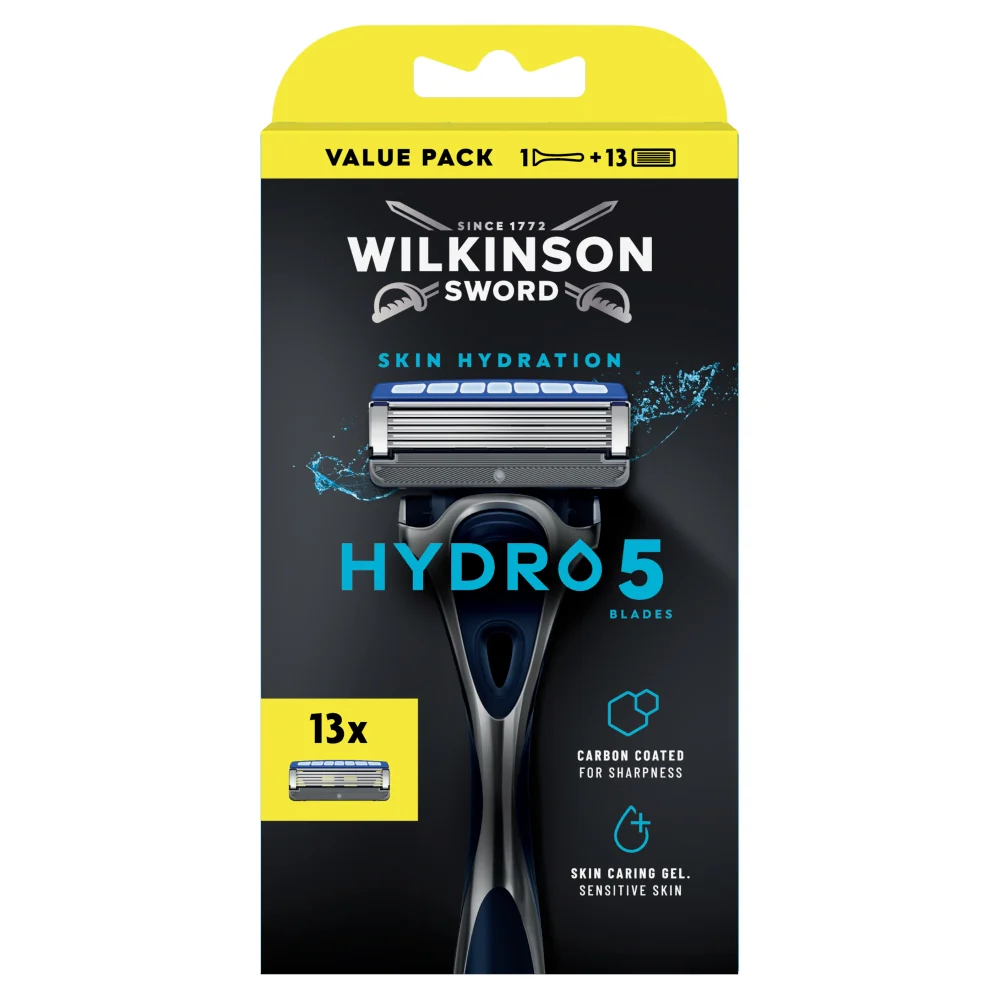 Hydro 5 Skin Hydration maszynka do golenia z 5 ostrzami i 13 wkładów