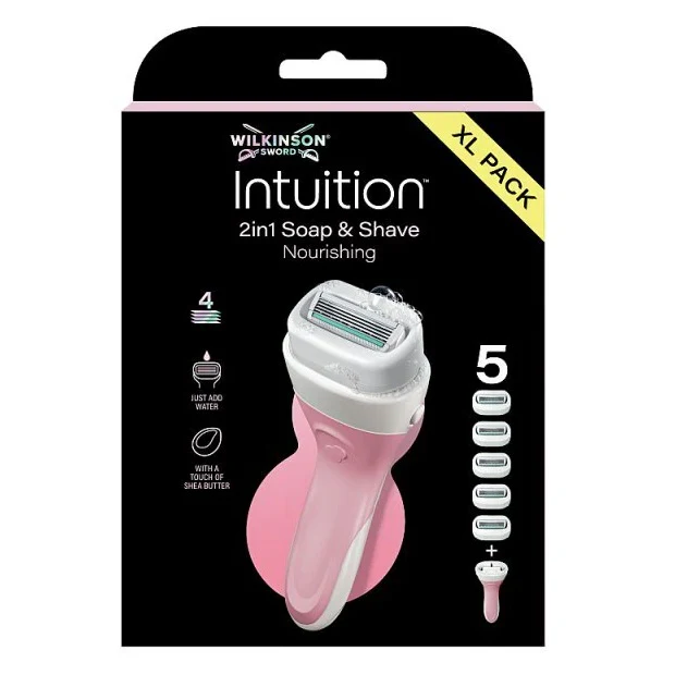 Intuition Nourishing maszynka z 4 ostrzami i 5 wkładów