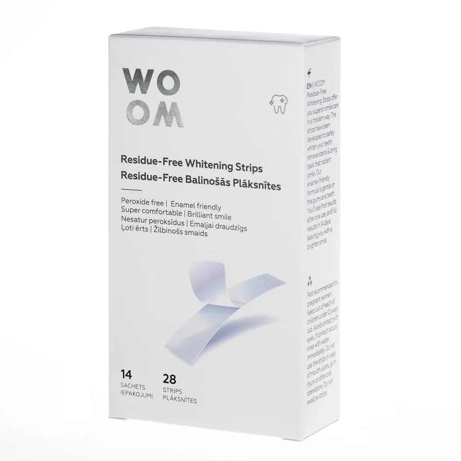 Residue-Free Whitening Strips paski wybielające do zębów 28szt.