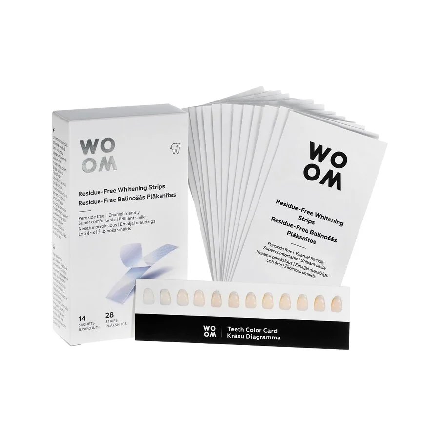 Residue-Free Whitening Strips paski wybielające do zębów 28szt. - Image 2