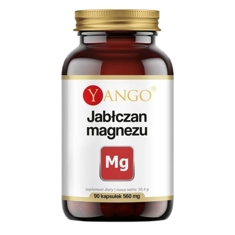 Jabłczan magnezu suplement diety 90 kapsułek