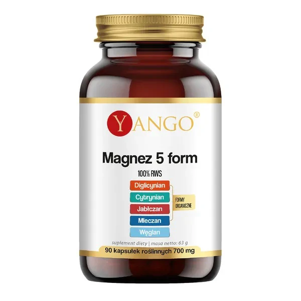 Magnez 5 Form suplement diety 90 kapsułek