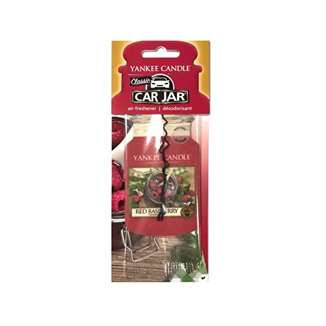 Car Jar zapach samochodowy Red Raspberry 1sztuka