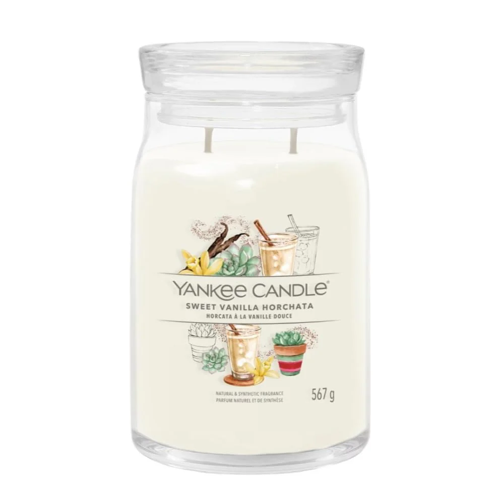 Duża świeca zapachowa Sweet Vanilla Horchata 567g